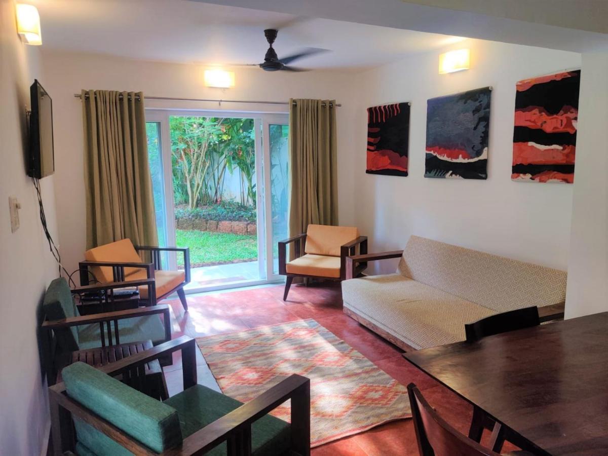 Jungle Hut-Annabelle'S Beach Apartments At Bernard Simao,Calangute,Goa Candolim Luaran gambar