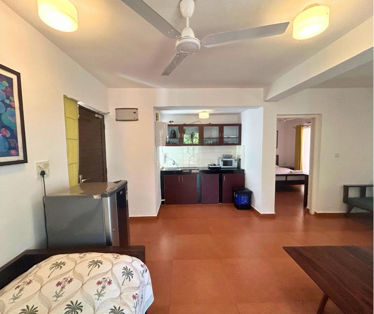 Jungle Hut-Annabelle'S Beach Apartments At Bernard Simao,Calangute,Goa Candolim Luaran gambar