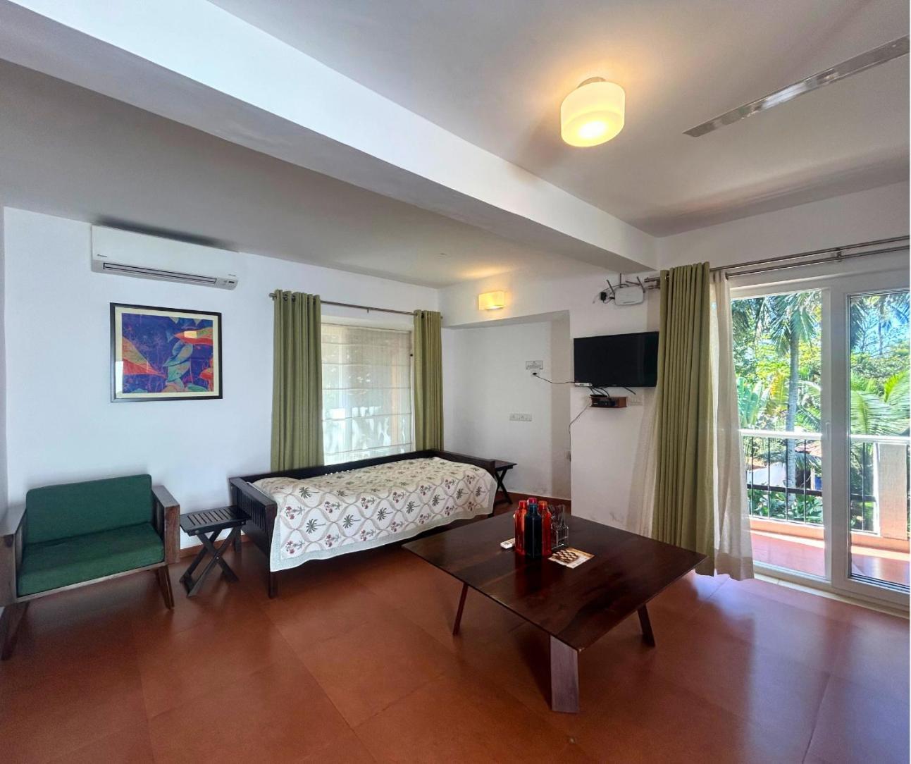 Jungle Hut-Annabelle'S Beach Apartments At Bernard Simao,Calangute,Goa Candolim Luaran gambar