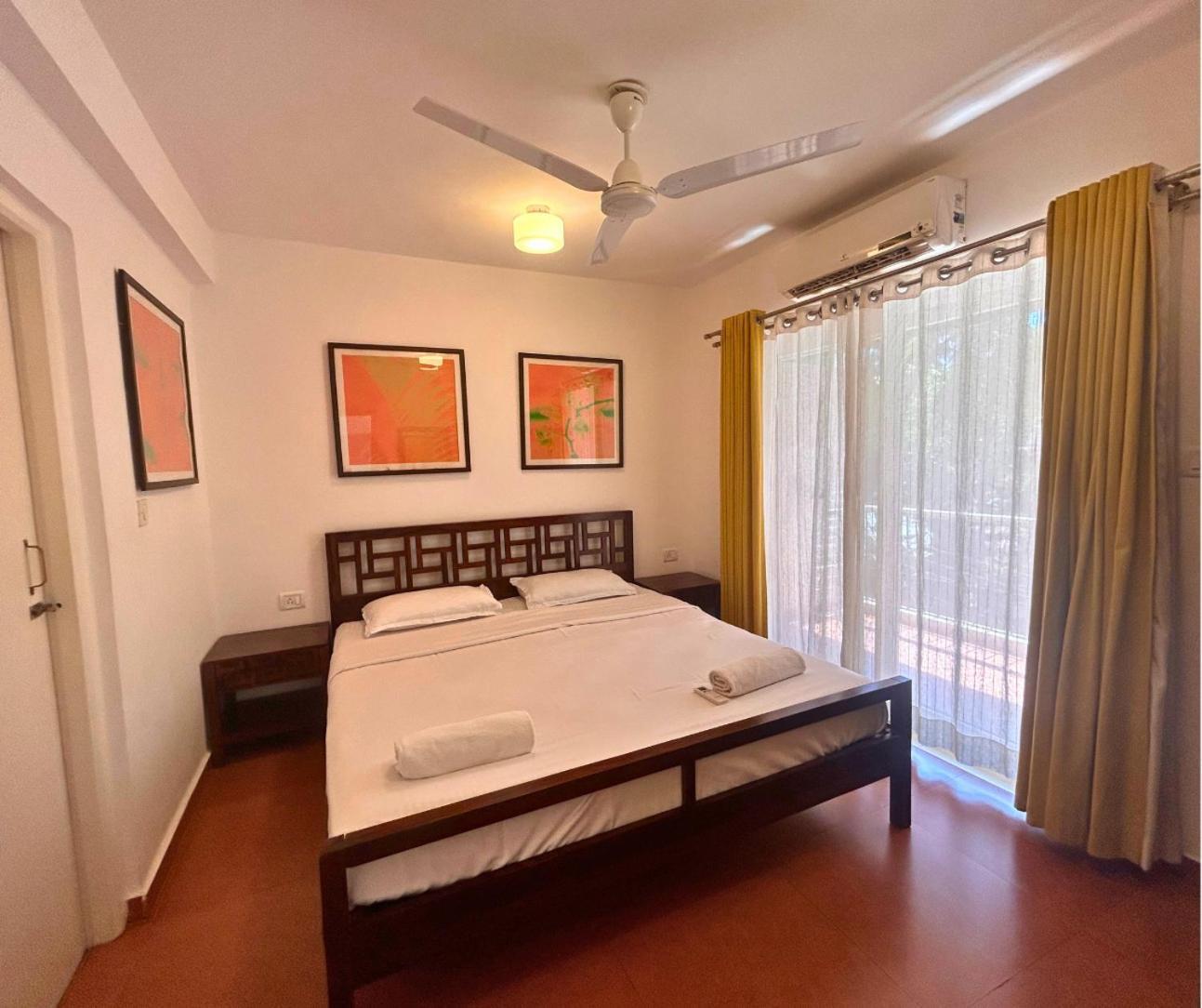 Jungle Hut-Annabelle'S Beach Apartments At Bernard Simao,Calangute,Goa Candolim Luaran gambar