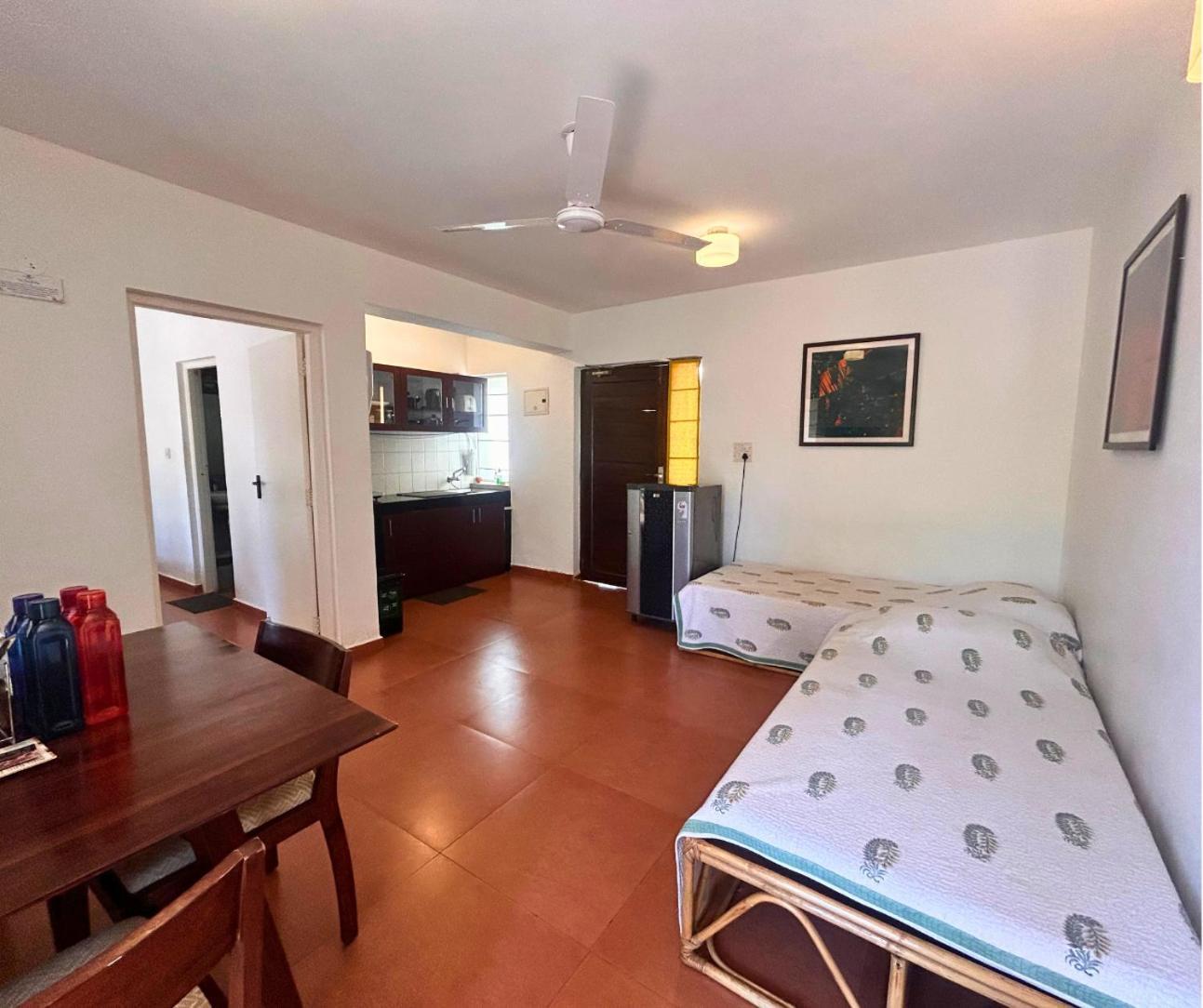Jungle Hut-Annabelle'S Beach Apartments At Bernard Simao,Calangute,Goa Candolim Luaran gambar