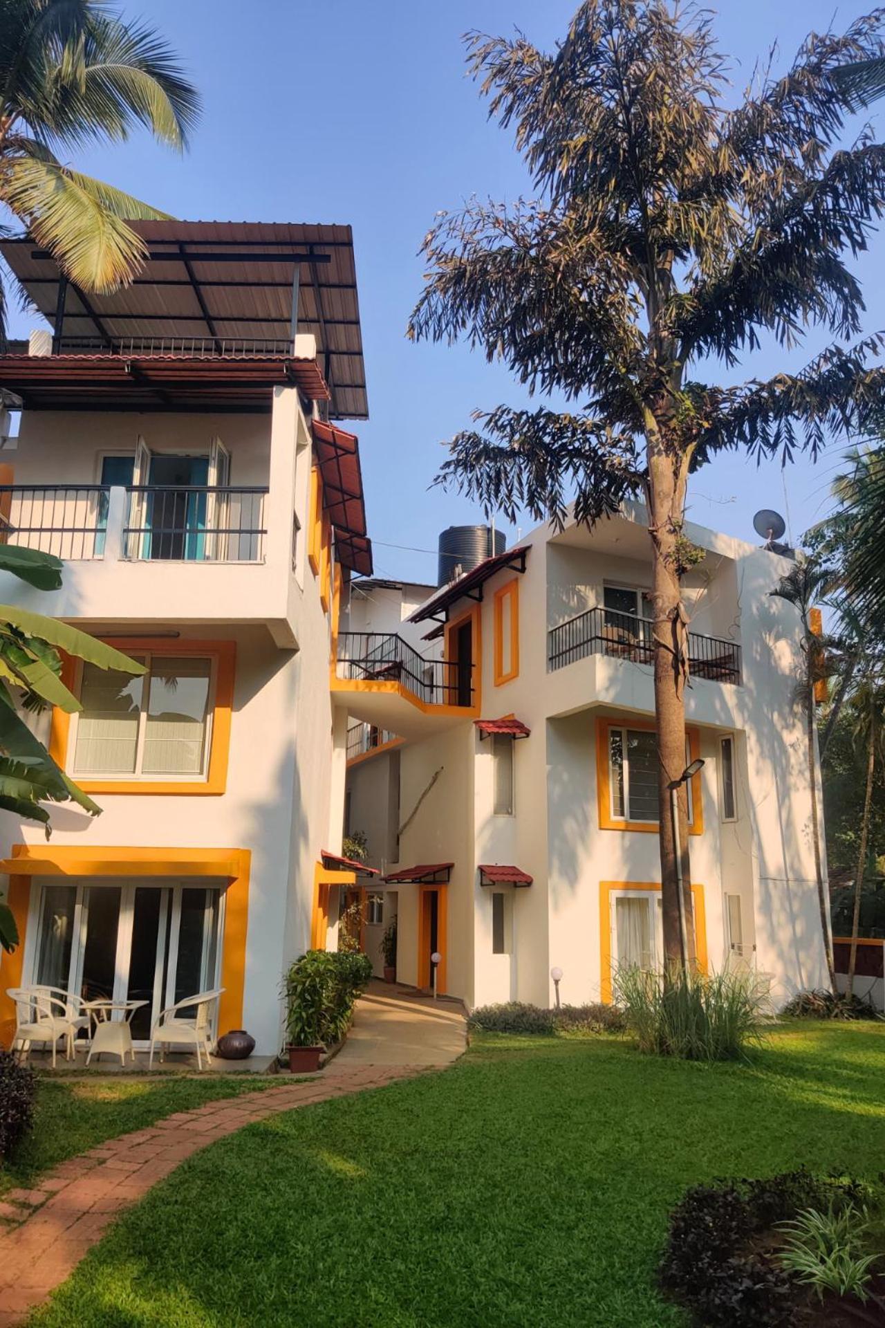 Jungle Hut-Annabelle'S Beach Apartments At Bernard Simao,Calangute,Goa Candolim Luaran gambar