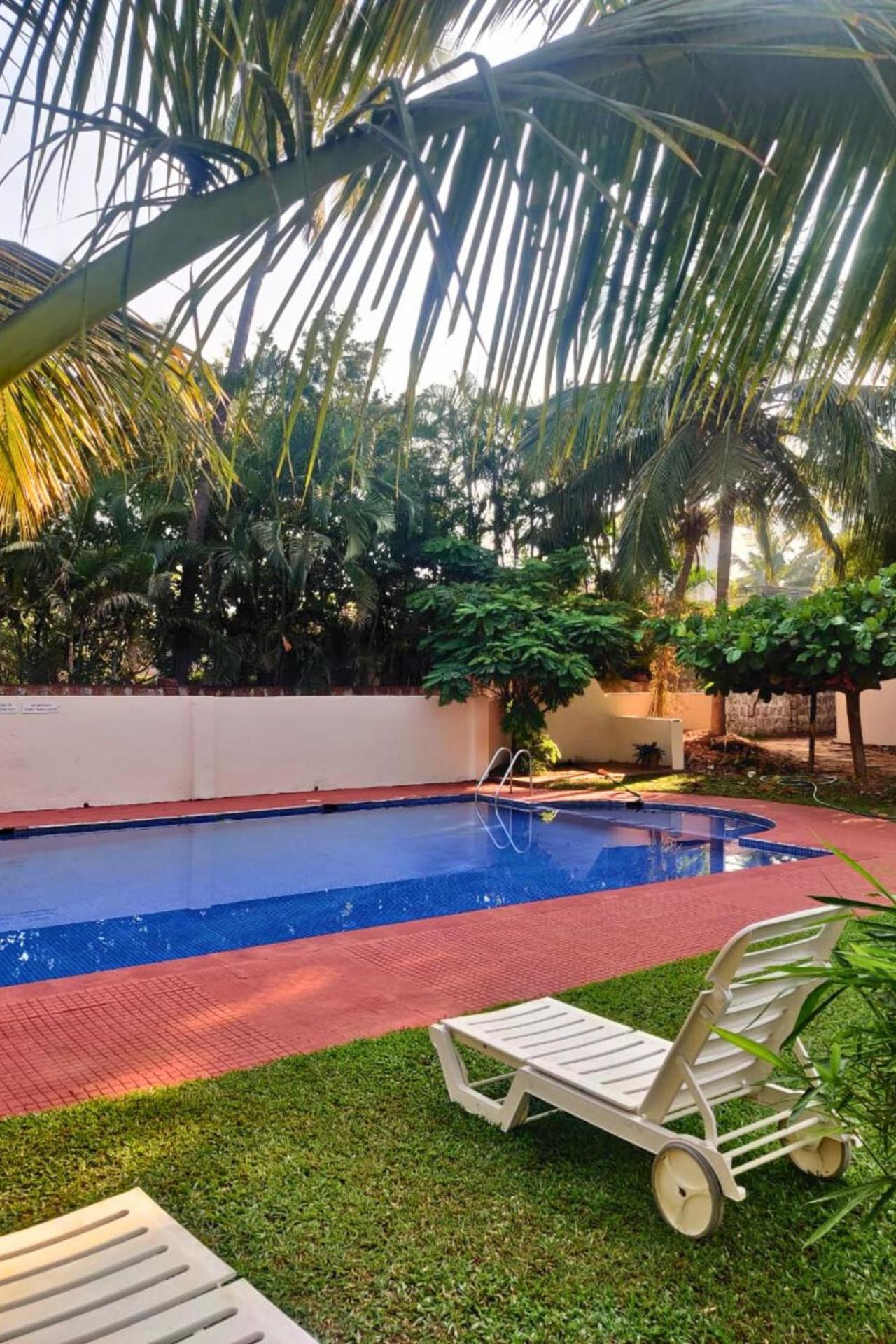 Jungle Hut-Annabelle'S Beach Apartments At Bernard Simao,Calangute,Goa Candolim Luaran gambar